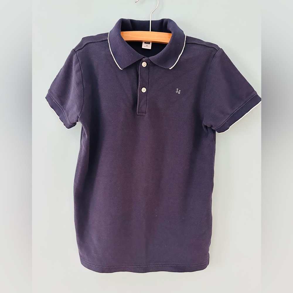 Janie and Jack Navy Blue Polo Shirt